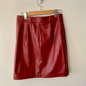 **NEVER WORN** Dynamite Leather Skirt